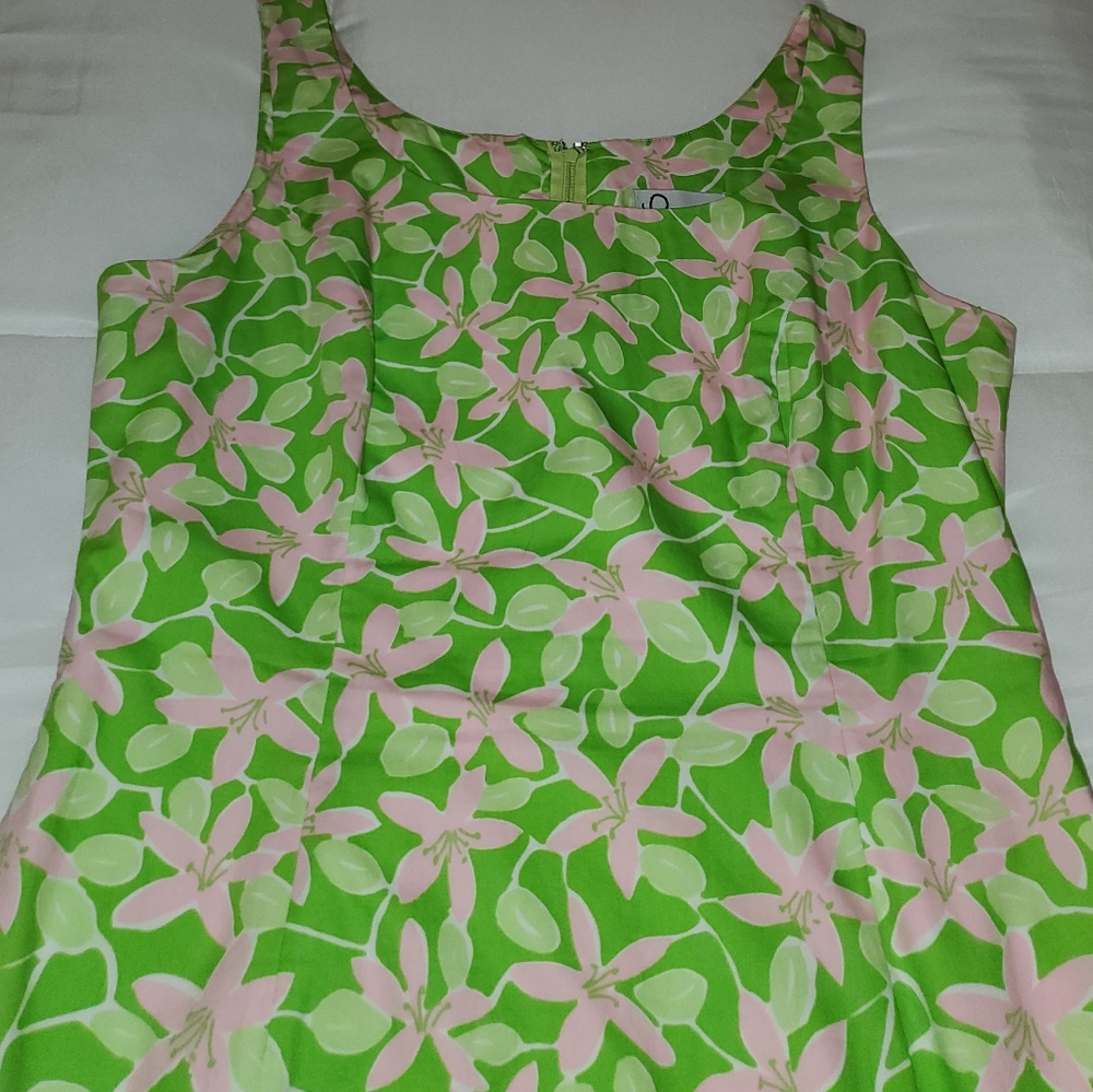 Lilly Pulitzer Dress Sizez 10, White Label